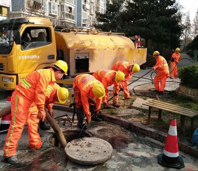 南岸市政管道清淤